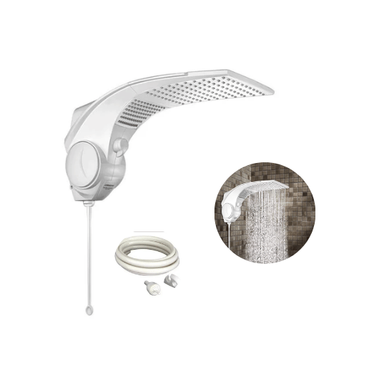 Chuveiro e Ducha Duo Shower Turbo 7500W 220V Eletrônico Branco Lorenzetti